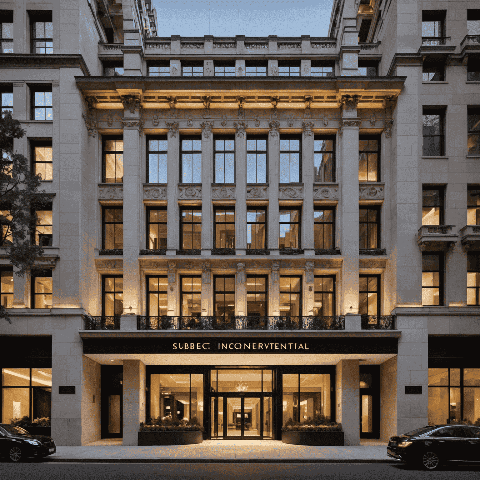 InterContinental Sydney's historic facade blending with modern luxury interiors